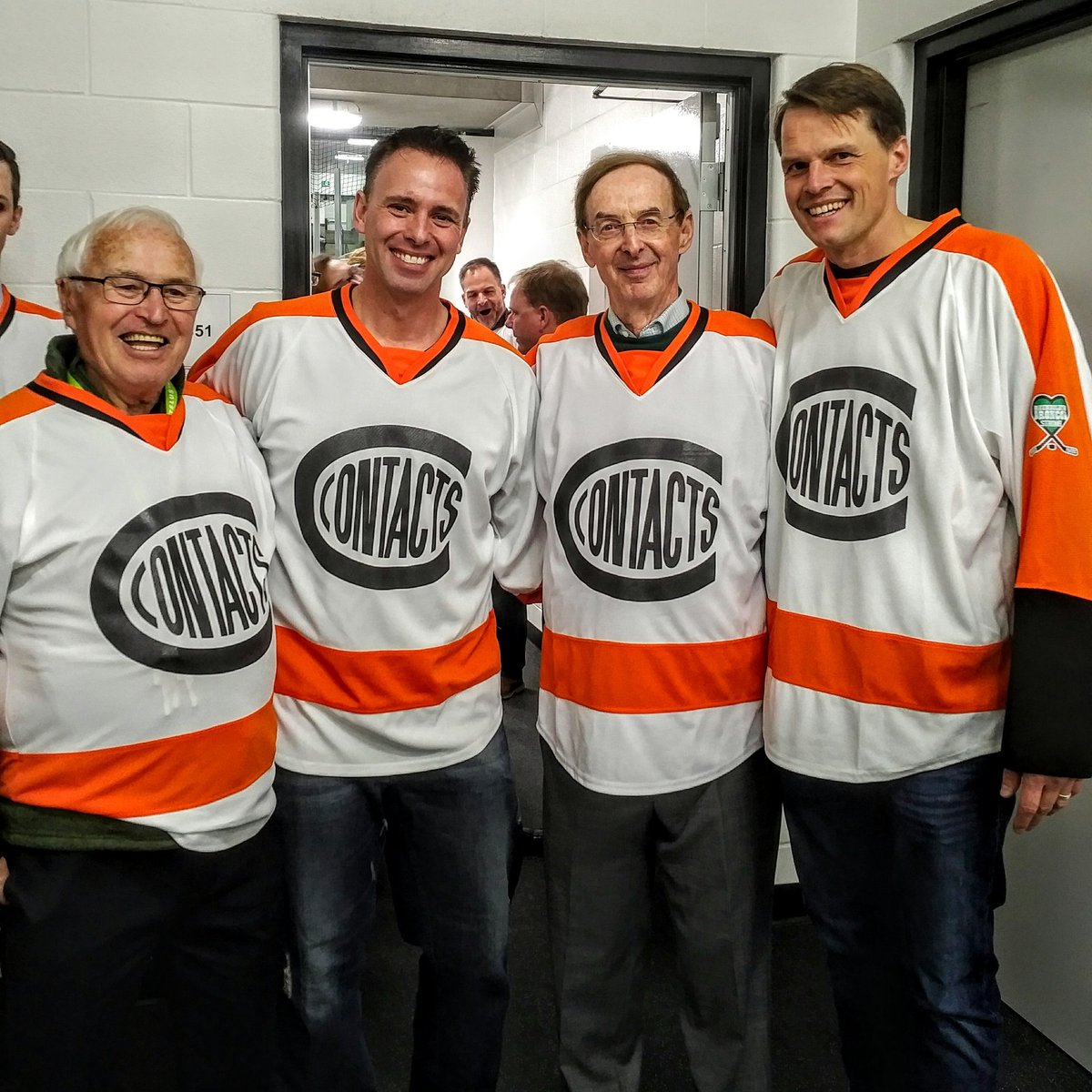 Honoured to be a part of the first ever Contacts game with @charlieclarkyxe  at Merlis Belsher Place. Thanks to Jim McIntyre for his endless work with Contacts and Merlis for the amazing building!!!