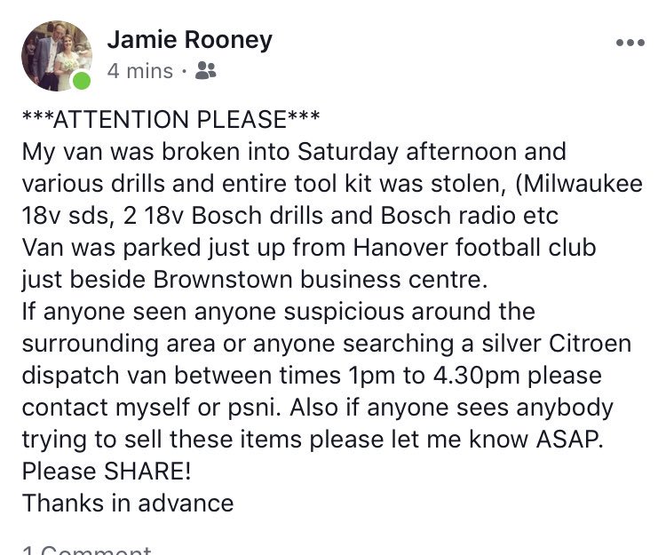 HanoverFC1's tweet image. Anyone with information or knows the whereabouts of these tools, please get in touch with any club member or the police. 

Any RTs appreciated