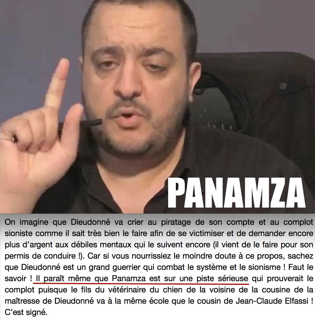 Il a la haine contre Dieudonné et Soral : le guignol Salim Laïbi s'attaque aujourd'hui à Panamza