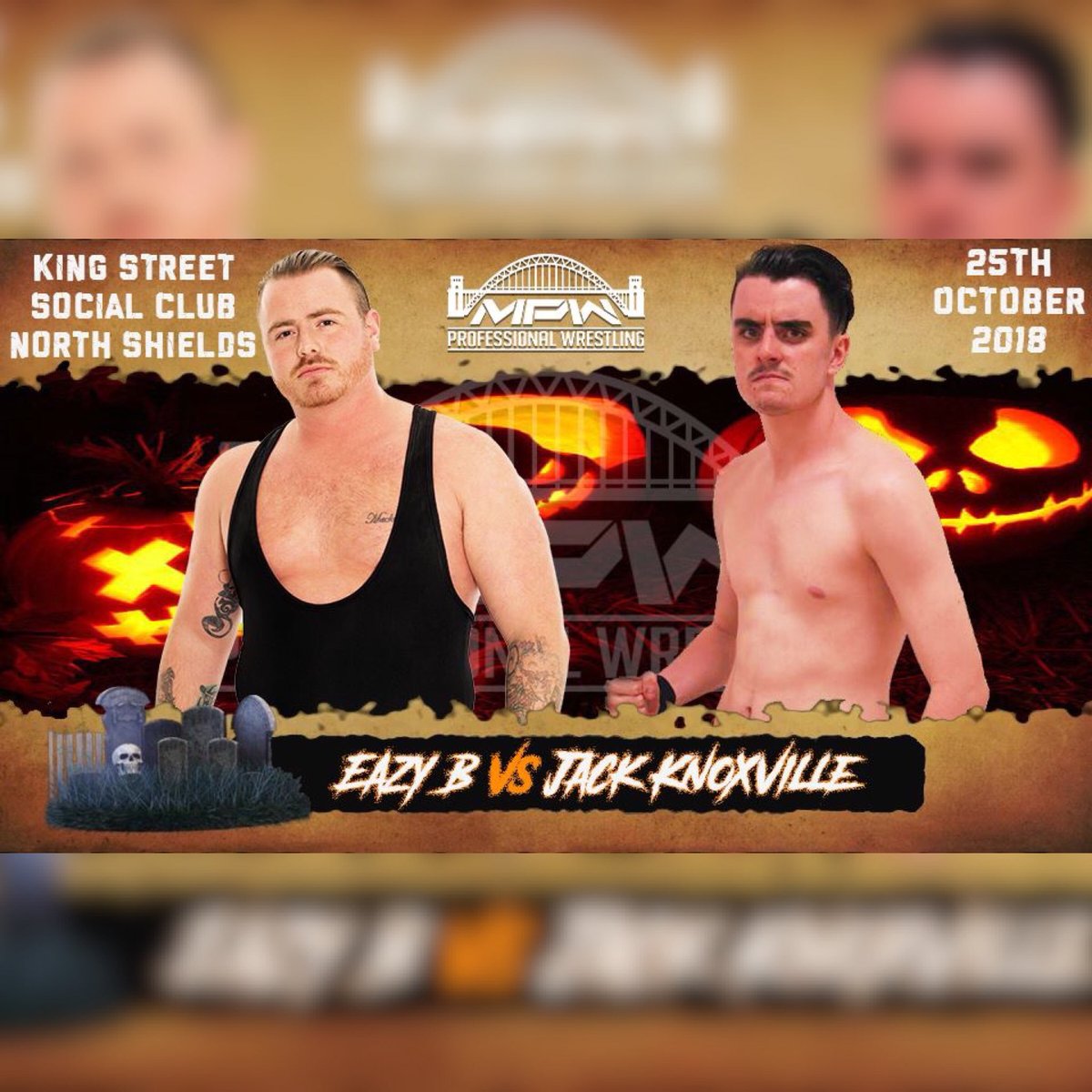 Match added to our show in North Shields on 25th Oct. 

@19Bruce88 vs Jack Knoxville 

facebook.com/events/2390760…