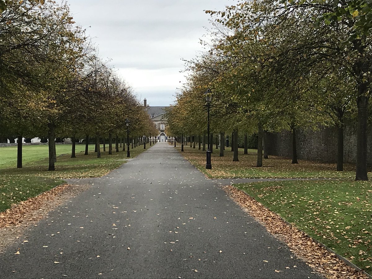 CaptainGovt's tweet photo. Day #2 for @vianneygriffins : 
Mass (in Gaelic) at Immaculate Conception, beautiful walk @IMMAIreland https://t.co/kUugT2G01P