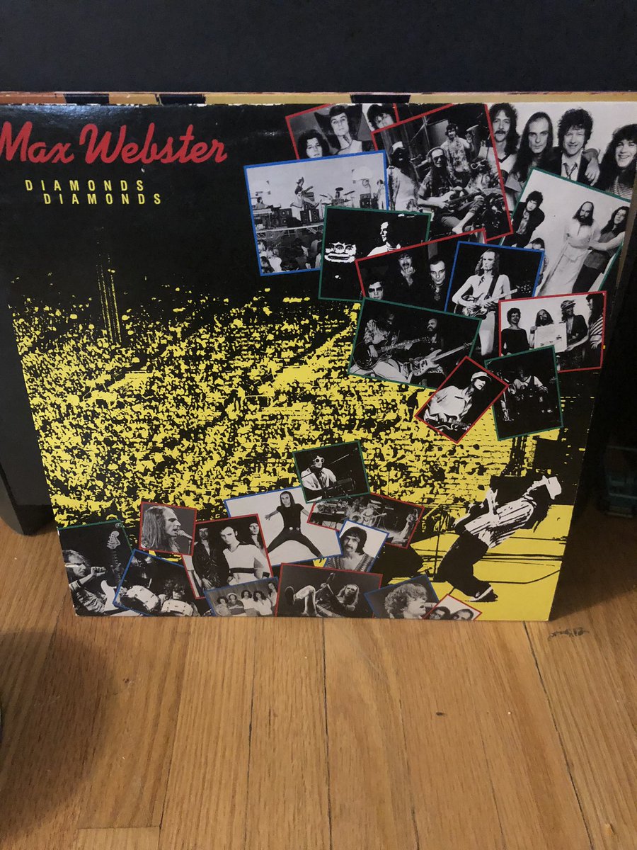 kreebs29's tweet photo. Finally. I found myself a Max Webster album. Diamonds, Diamonds. Some classic Canadian music just before dinner. #HighClass #Gravity #Vacations #LetGoTheLine #Mitchell #Watkinson #Tilka #Myles #Kersey #Chevalier https://t.co/Sv1sFDzC9k