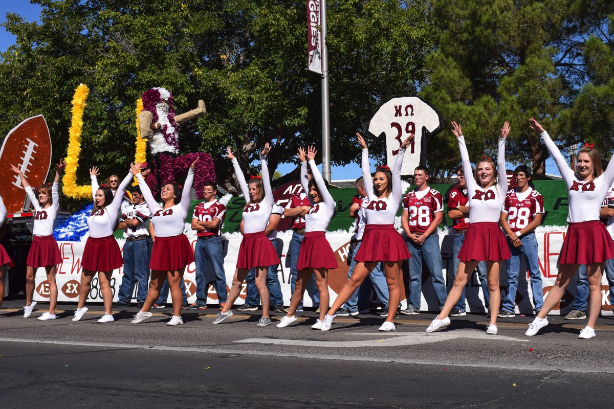 Congrats to our 1ST PLACE Winners for the Homecoming Parade: Chi Omega + AGR + TKE / Association of Family and Consumer Sciences / Animal Range and Sciences

Congrats to our Overall Winners: Chi Omega + AGR + TKE / Association of Family and Consumer Sciences 

#Homecoming2018