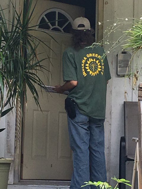 IndGreenParty's tweet photo. Thank you to our dedicated volunteers @ccg_tf for knocking on doors spreading the word about the Green Party and @WolfeForIndiana!! Without you, we wouldn't be where we are today!!
#DemExit #GreenEnter #GoGreen #VoteGreen #DemocracyOrBust #WriteInWolfe https://t.co/GVfynow0oV