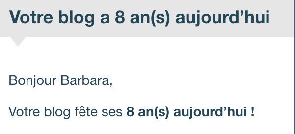 GoBarbara's tweet photo. Oh ! Joyeux anniversaire BFSC 🎂📽💻 #BarbaraFaitSonCinema #BFSC #cinemablog #blogcinema https://t.co/1iYxZQ5NrW