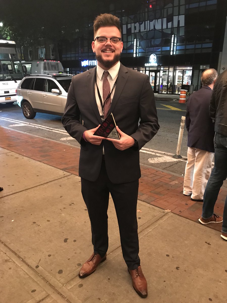 JenLynneMurray's tweet photo. He won! #HSFilmFest2018 So proud of this boy! @gregcspencer https://t.co/yd6ZauODFn