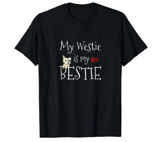 _TenSquared_'s tweet image. Is your #westie your bestie?  Then this t-shirt may be for you! #westiesoftwitter

amazon.com/dp/B07HLYDNSD