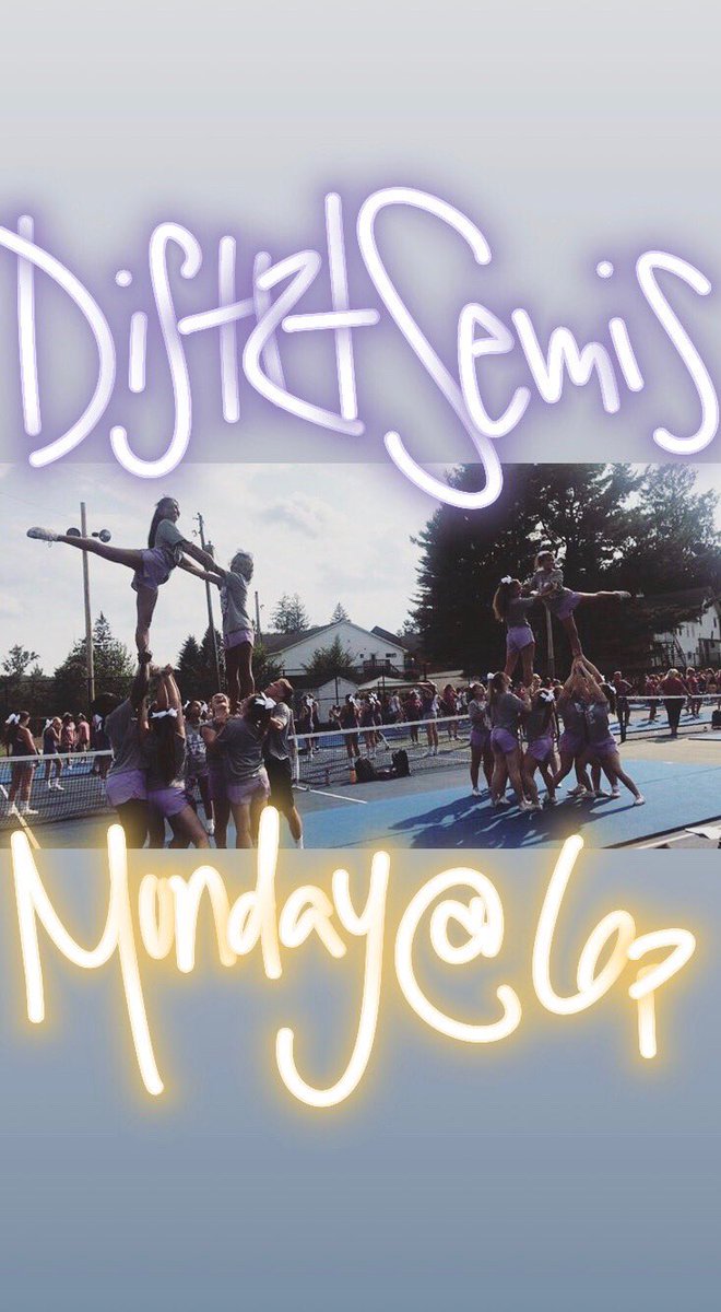 BraddockCheer's tweet photo. Come out to support your Bruin Cheerleaders as they fight for the title of District Champs in the semi final competition TOMORROW at 6 @ Lake Braddock! #BossUp #ThisIsOurHouse #LBcheer https://t.co/vh8svkS8q4