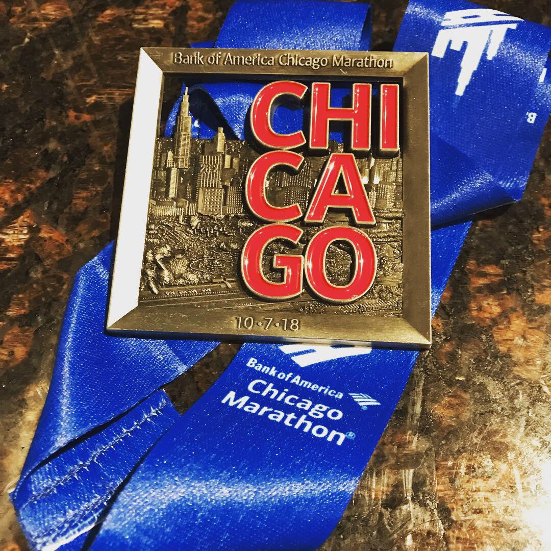 Ran the #ChicagoMarathon this weekend! Next up, knock out my prelim! #chicago #teamjdrf #scientistgoals