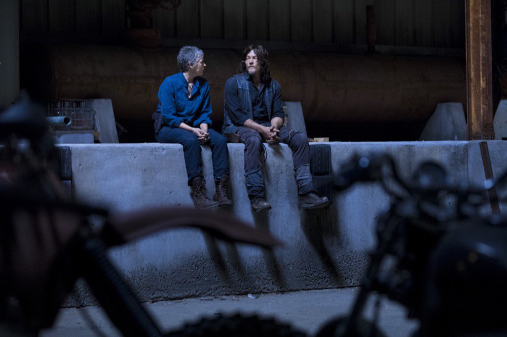 TheWalkingDead's tweet photo. This Carol and Daryl scene is everything #TheWalkingDead https://t.co/DIwUDQtQPh