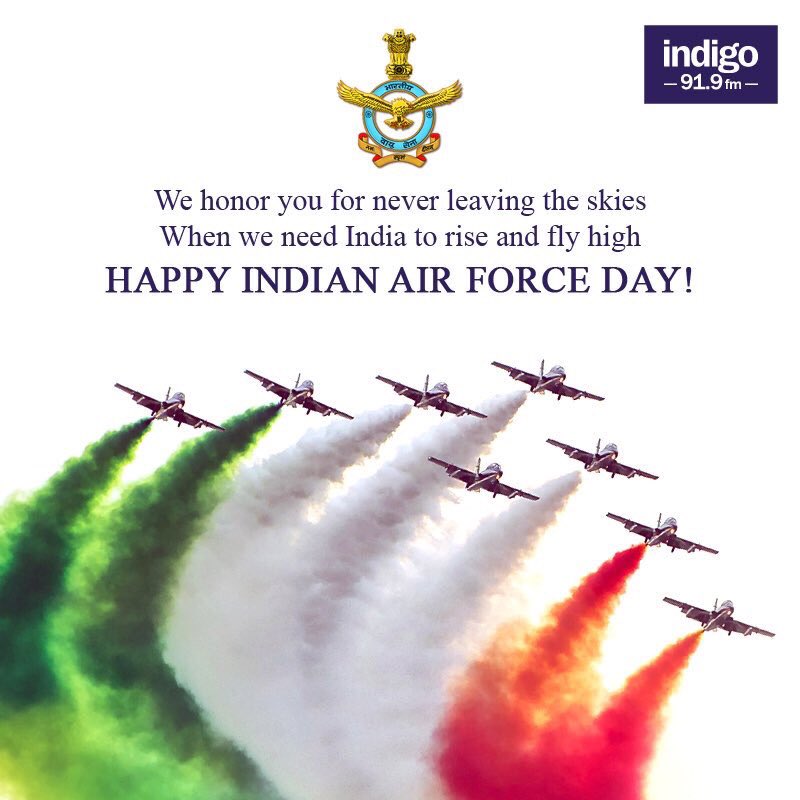 IndigoMusicCom's tweet photo. Nabhaḥ Spr̥śaṁ Dīptam !
True might in 1948 &amp; now back in the fleet. The fully restored &amp; flying worthy DC3 Dakota ‘Parashurama’ joins the flypast in #AirForceDay2018 ceremony. Fun, Young, Patriotic &amp; Proud India thanks @iaf_mcc for keeping our skies safe🙏
#IndianAirForce #IAF https://t.co/ZbogLTqV0z