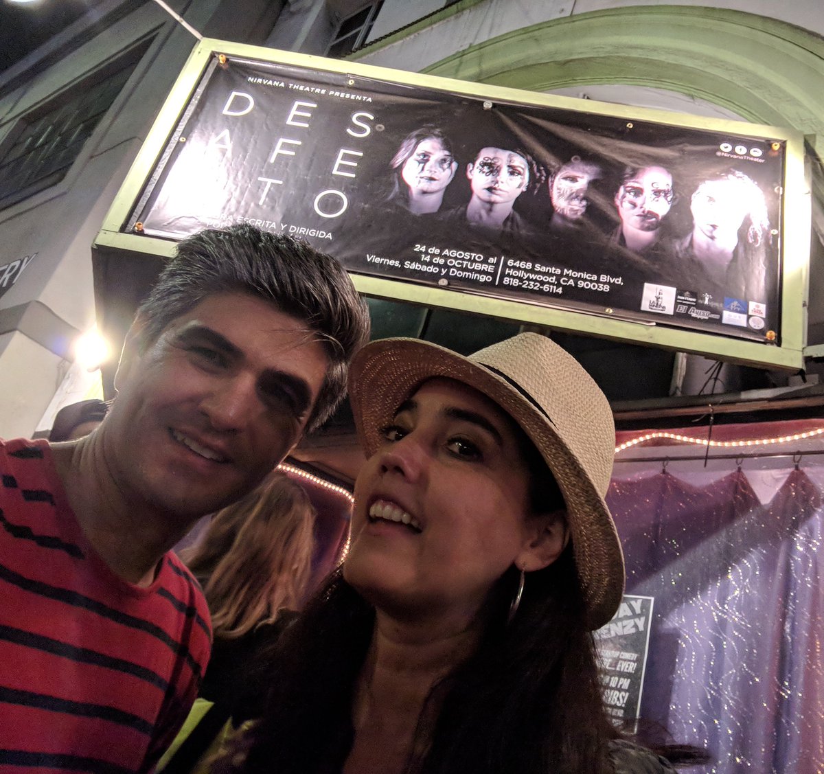 ActorsSlash's tweet photo. Last Days to see #DesAFECTO until Oct 14!
https://t.co/N4iZ9pnUvz
Actors creating opportunities. @SoyJorgeDuraan directing #DesAFECTO, a play he wrote and Co-Produced with @DanLopecci.
If you want to practice your Spanish and enjoy good theater, check out @NirvanaTheater https://t.co/nJ2Hl9PeuR