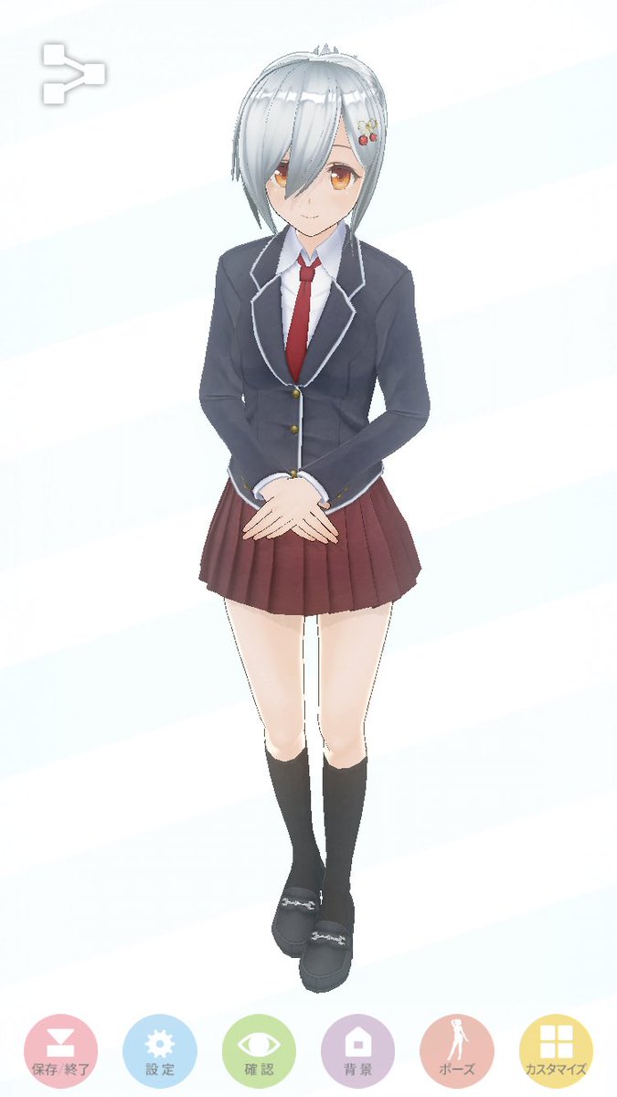 話題のアプリで好みの子をデザインしてみました。白髪×優等生×S要素は最高。
夢中になって作ってるとどういう子が好みなのかチェックを受けてるような気持ちになります。
#カスタムキャスト