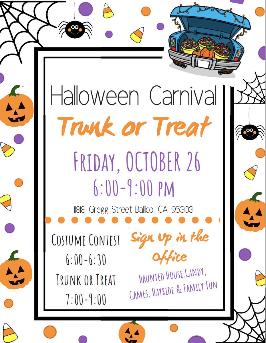 BCSDBRAVES's tweet photo. Ballico Cressey Truck or Treat https://t.co/Wahftd2kOF
