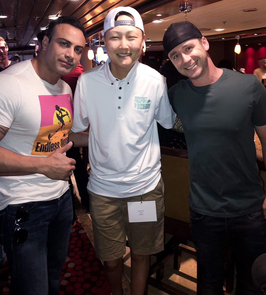 jessgchung's tweet photo. Hanging out with #TheSandlot boys. #YeahYeah #TimmyTimmons #PTD18 https://t.co/loAODORCDx