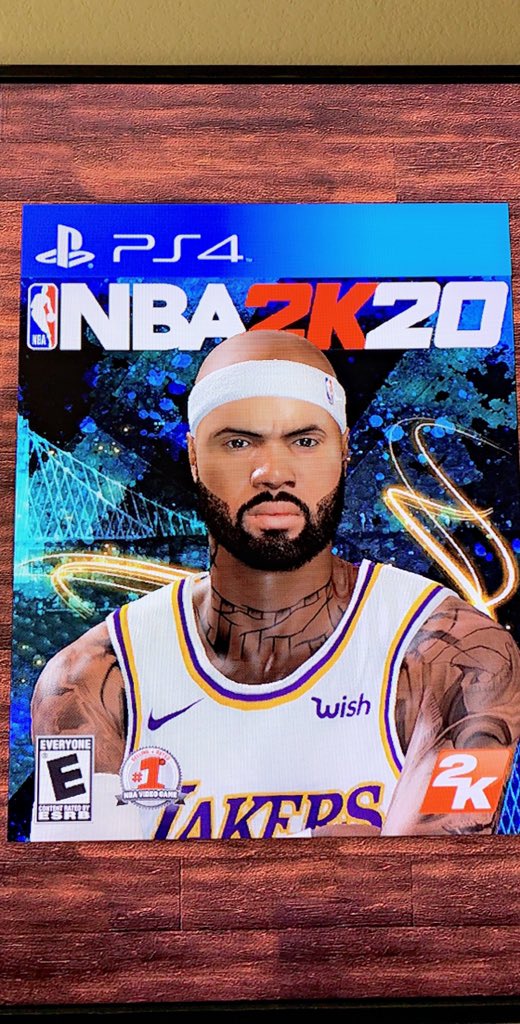 SlausonOverhill's tweet photo. @Ronnie2K Go ahead and bless them with this 2K Cover 🤣🤟🏾🏀 #NBA2K19 #NBA2K2020 #mycareer #nba #lakers #lakernation @NBA2K https://t.co/Kw5v6c8h0D