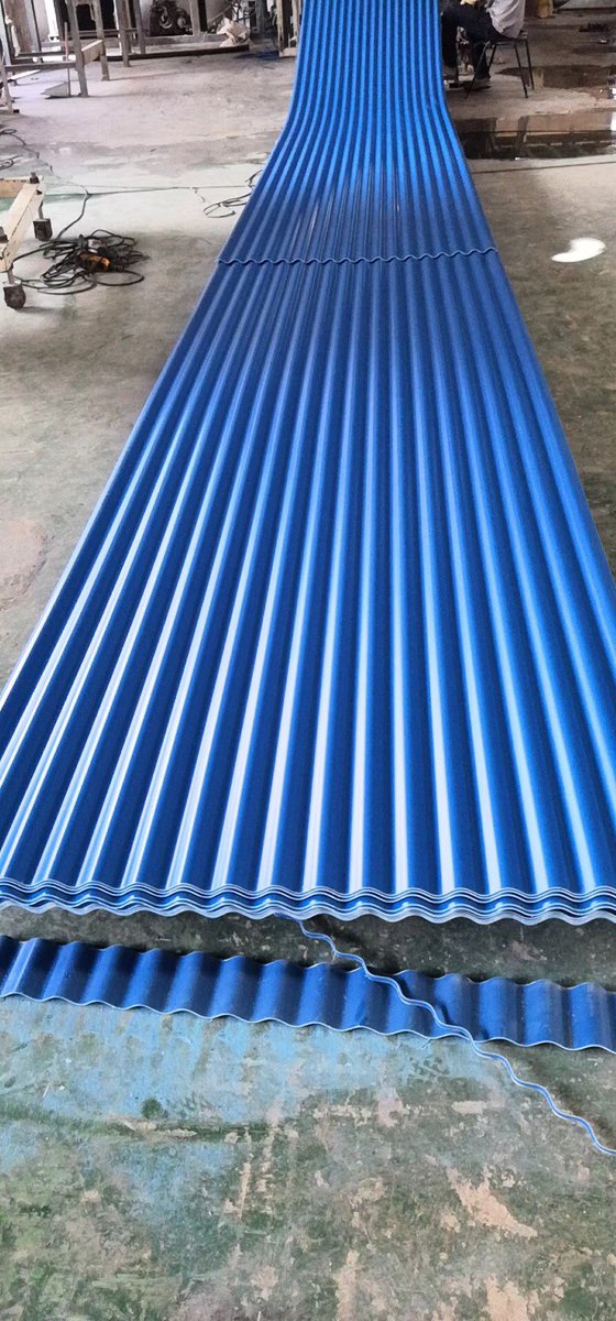CarywellYe's tweet photo. Small wave PVC roof sheet https://t.co/pcMvtaa4g8