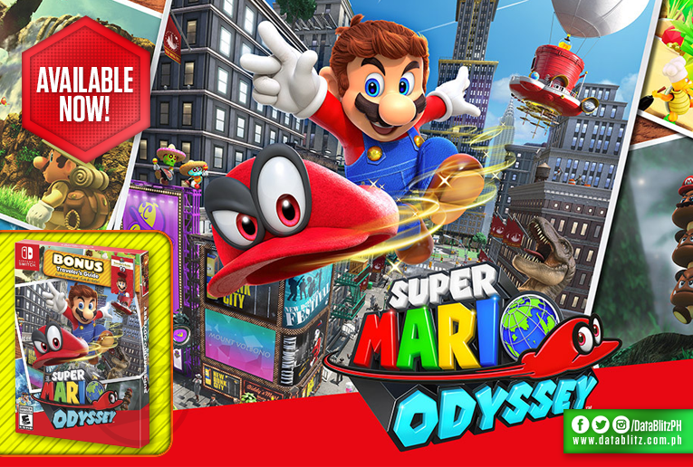 super mario odyssey with traveler's guide