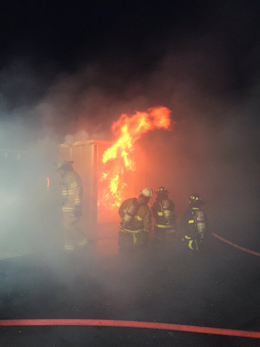 PentafireEMT's tweet photo. Great night for some students to learn some fire behavior. Thanks to @CentralJointFD and @BGFIRESCHOOL for the opportunity to help with the arson investigation class. Front seat view of the hot stuff #MyOhioclassroom #pentacc #competitiveadvantage https://t.co/cIwVjFgHdz