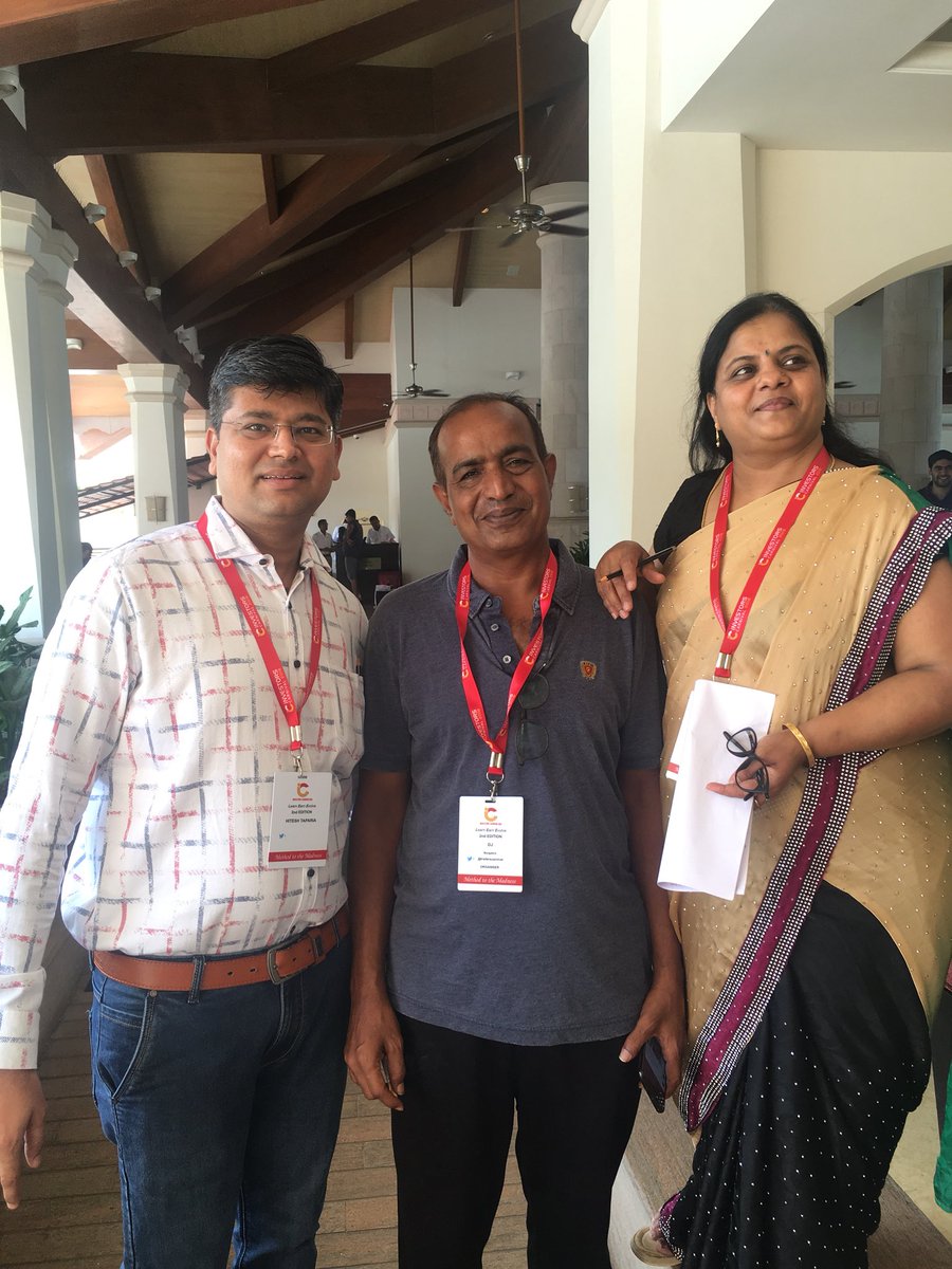 tapariahiteshr's tweet image. Thank you Mr DJ &amp;amp; Rekha Mam for organising a wonderful event #IC2018 it was a gr8 learning experience from Industry veterans @Traderscarnival wish to be part of 
#IC2019
