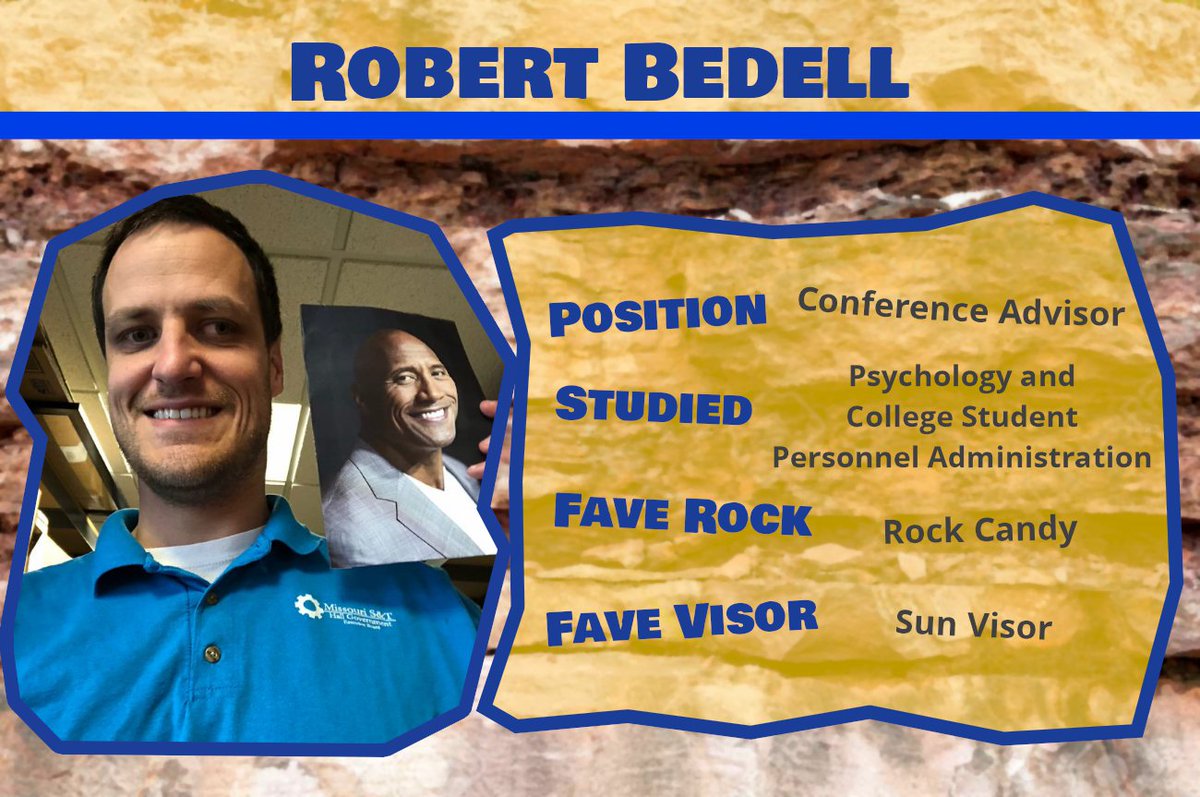 Hey MACURH! Meet the rest of our team! Meet Tim and Cooper, and our other two advisors, Brittany and Robert! #SedimentarySunday