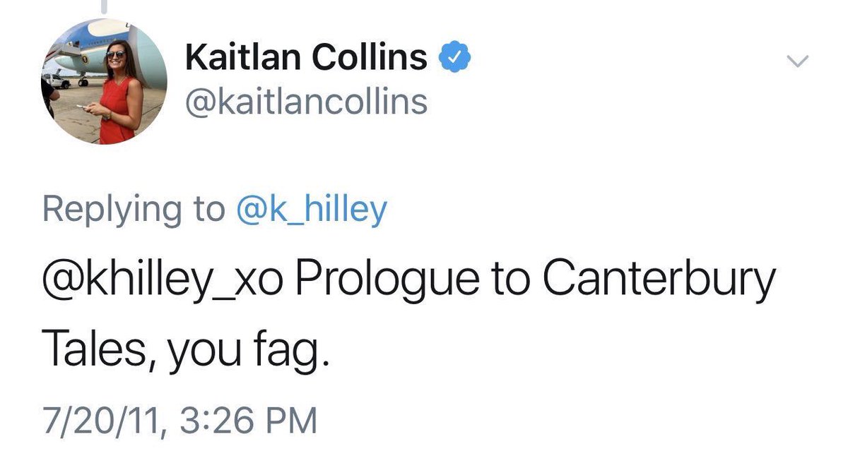 CNN Kaitlan Collins is a homophobe