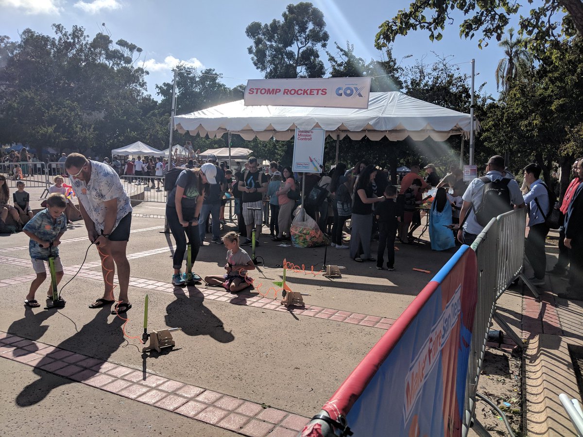 Maker Faire SD tweet media
