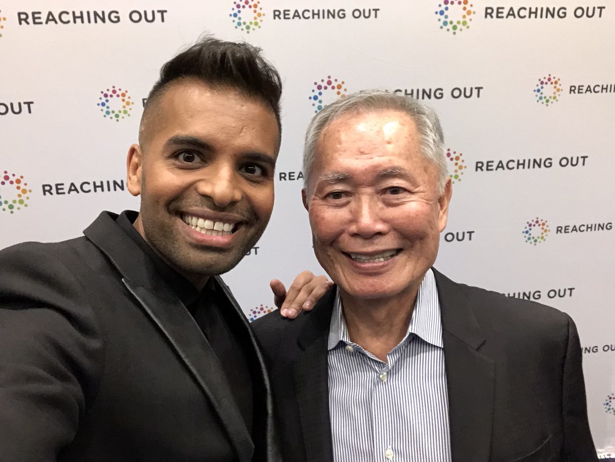 MrSukiSandhu's tweet image. Had the privilege of meeting @GeorgeTakei at the @ReachingOutMBA dinner.

He was gracious, kind &amp;amp; incredibly inspiring. 

Loved him to bits.

❤️💛💚💙💜

#minneapolis #aboutlastnight #ROMBA2018