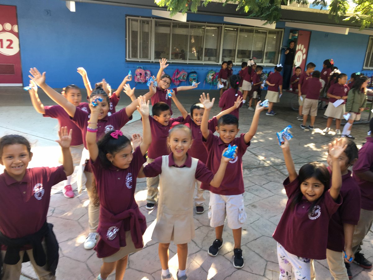 sdneighborhood's tweet photo. King-Chávez Primary Academy celebrated with all students who had perfect attendance during the month of September. Thank you, students and parents, for making school a priority! #KCPrimary https://t.co/l0gG8CLisM
