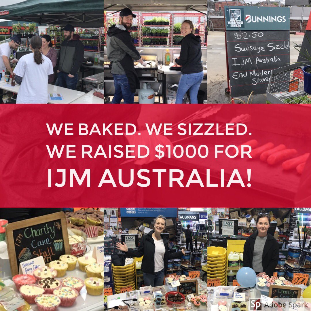 heidithebrit's tweet image. Pouring rain was not ideal for a rooftop sausage sizzle, but our fantastic team of volunteers and supporters turned up and supported anyway! We raised $1000 for @IJMAus and had amazing conversations with people about #modernslavery. Thank you!
#ijmaus #charity #fundraising
