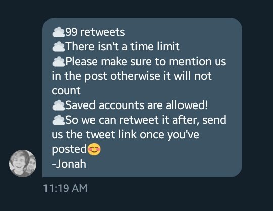 lovewithhyukjae's tweet photo. Podrían ayudarme dando rt? Por favor, realmente quiero esto. Gracias por ayudar:)

@mgcmerch https://t.co/L6M7zj4HAC