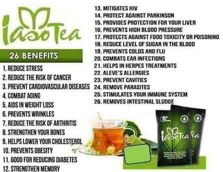 Augustaan's tweet photo. Something you should know about the Iaso tea please take time to read up on the tea.
Get your tea here.
https://t.co/kM080BWWpu
#Health #weightloss #Diet #HealthyLiving #Dieta #Stress https://t.co/haNU9grD6T