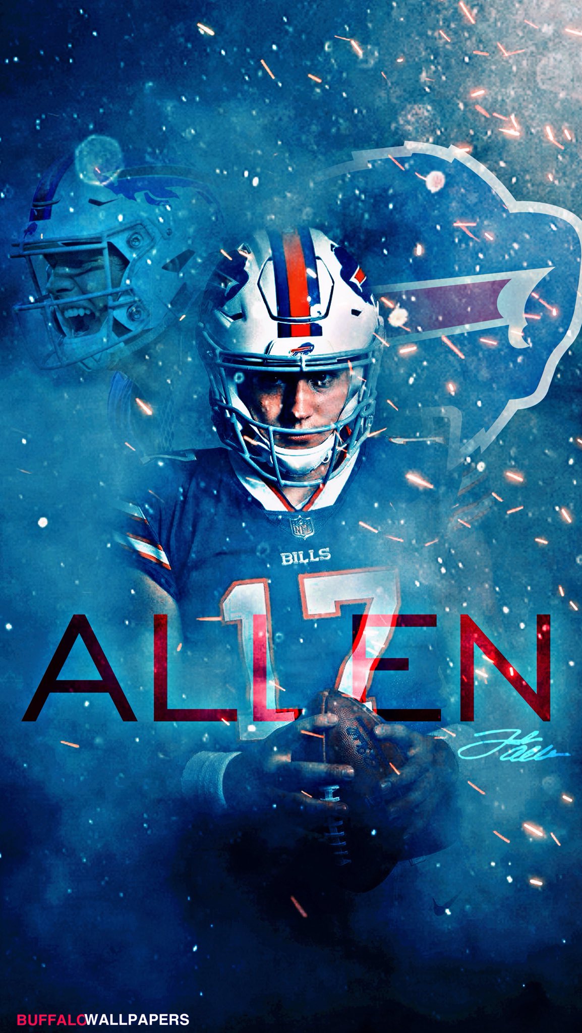 Download Josh Allen Bills MVP Wallpaper  Wallpaperscom