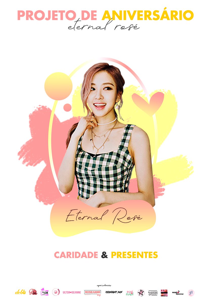 roseannebrasil's tweet photo. PROJETO DE ANIVERSÁRIO: Eternal Rosé 
Dividido em projeto de caridade e presentes

Por favor, envie uma DM para nós ou qualquer outra fanbase participante se tiver alguma dúvida https://t.co/7szni7iV4q