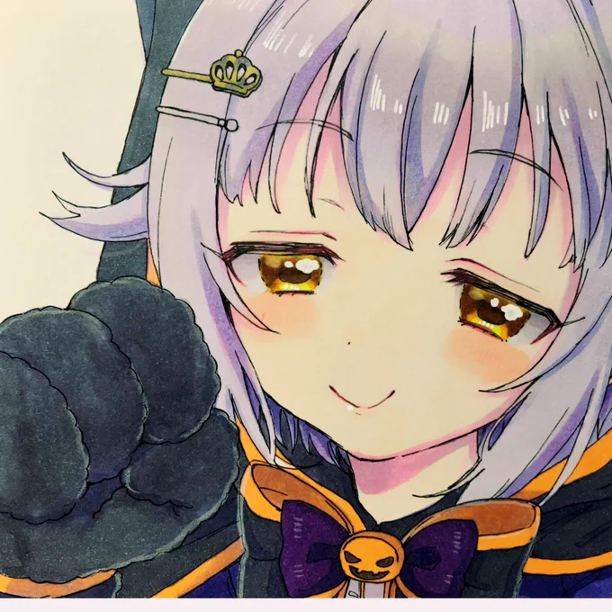 カワイイ魔法少女サチコとゆかいな仲間たち描きました 