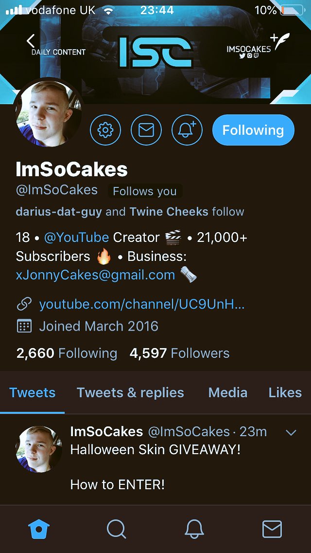 Emeran15's tweet photo. @ImSoCakes Proof pls can i win https://t.co/wcUOz3iA1q