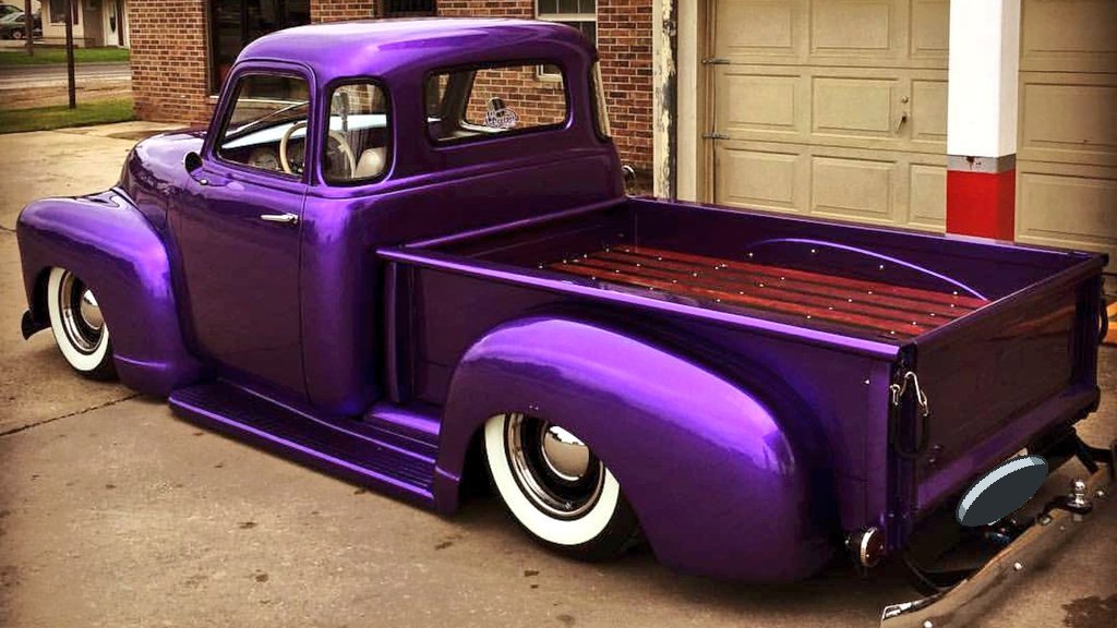 kmandei3's tweet photo. #Purple haze classic truck! https://t.co/a0C0KbGUuI