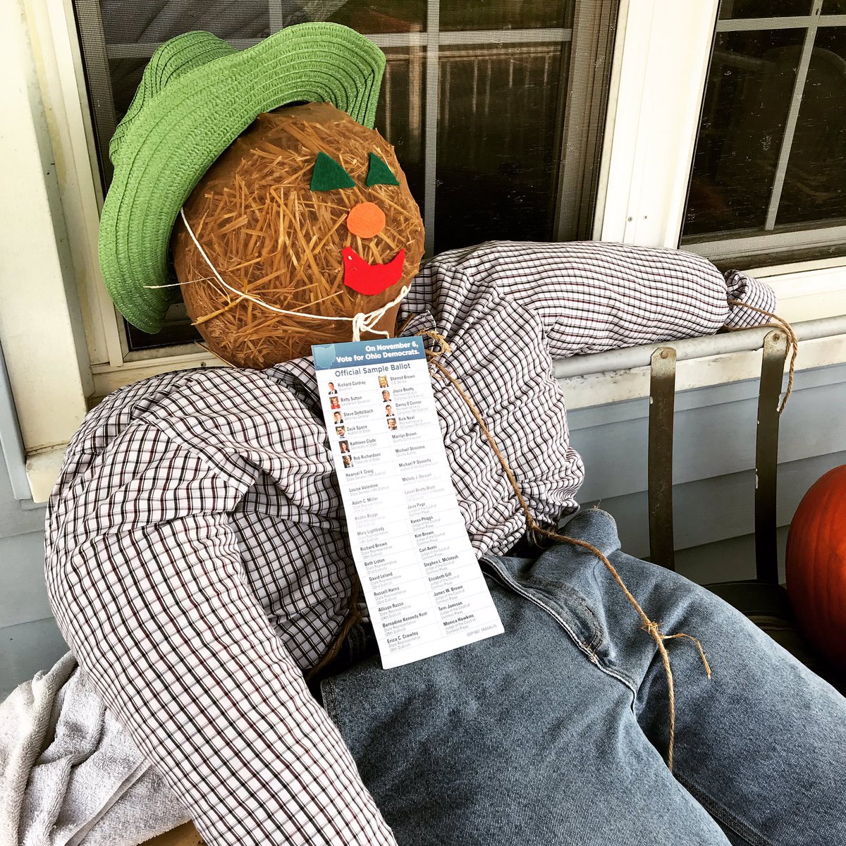 BetsySharp's tweet image. I call this one from today “no voter left behind”. I hope he makes it to the polls. #StrawPoll? #VoteBlue #VoteOhio @OHDems