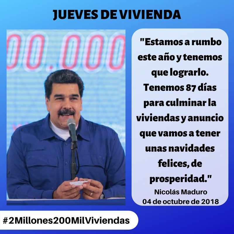 inmobiliariana_'s tweet photo. #EsNoticia || La #GMVV está implementando el uso del #Petro, que hoy se fortalece con los recientes anuncios del Pdte. @NicolasMaduro, rumbo al cumplimiento de las metas propuestas del 2018 https://t.co/g8YayEPpcr