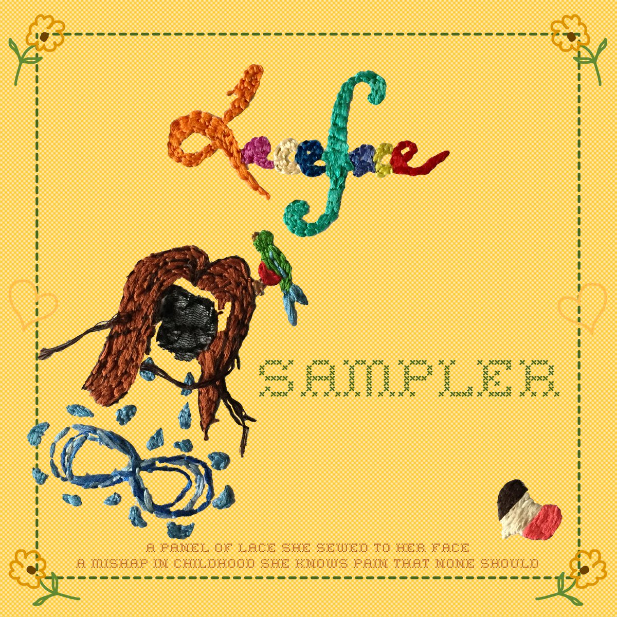 It’s getting to the time of year for sweet treats and tricks. Here’s my latest called Sampler. Lots of little bite sized delights to share with my friends. laceface.bandcamp.com/album/sampler #laceface #cellorock #embroidery #cello #halloween #avantgarde #whammydt #ringmodulator #shredding