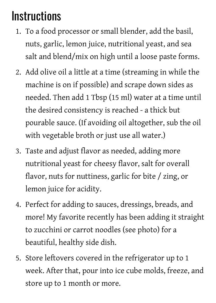 Eric_Ivy's tweet photo. @VEBrewing hey folks, would love if you could make a vegan pesto to make the No Moo for You! totally #vegan!! It’s easy. Recipe attached!! Love your beer! #plantbased #crueltyfree https://t.co/ht25UVuPRE
