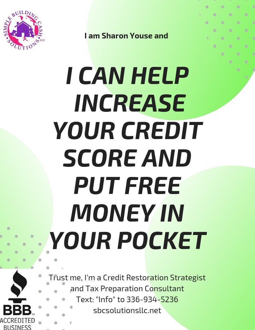 Setup4Success23's tweet image. Just let me help you with a 850 credit score