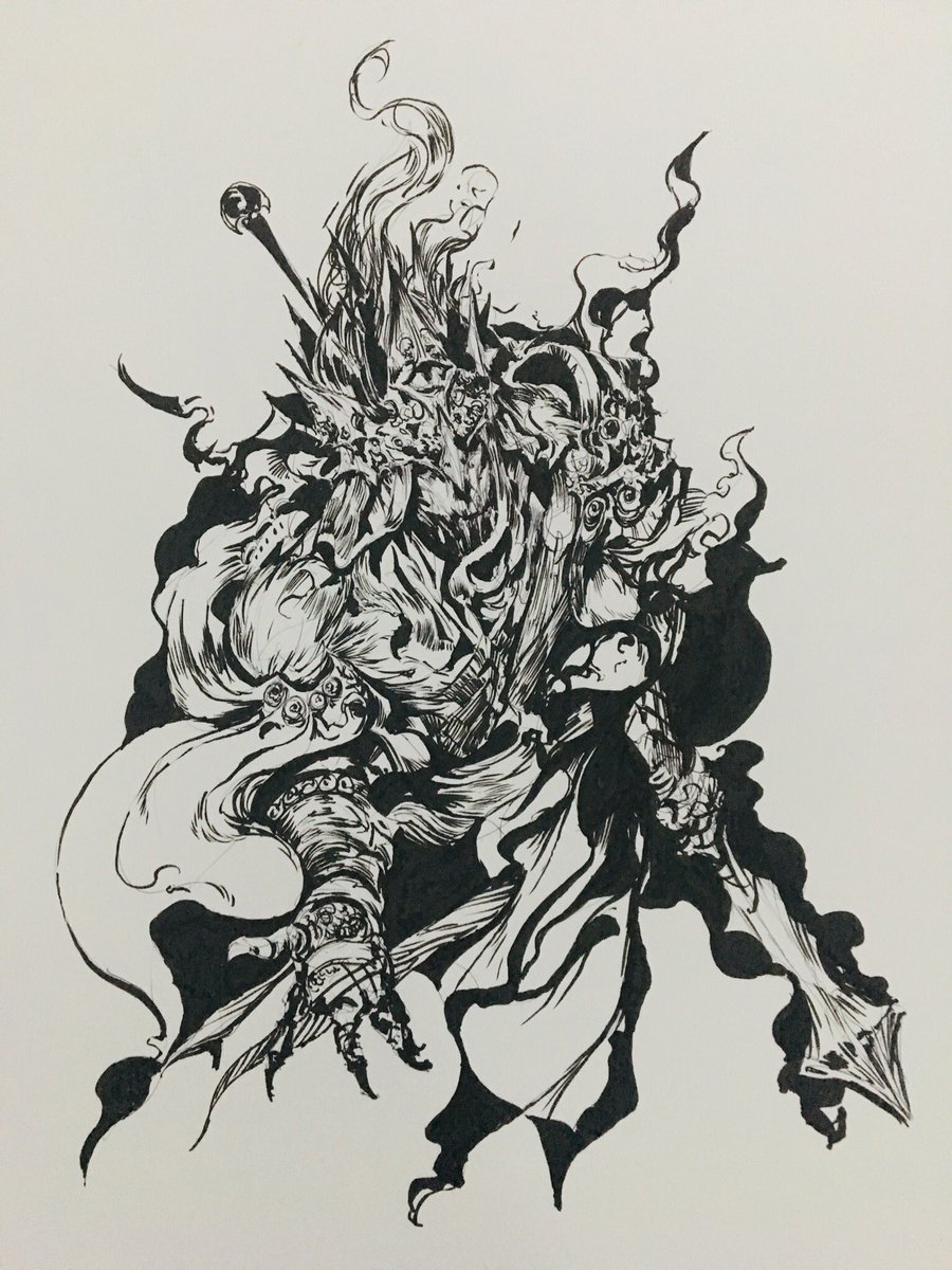 The 7th Dark Knight, The False Prince #inktober2018 #inktober #ink #drawing #art #knight "Please dear ones no need to stand, rest your tired souls, all you have to do is kneel...