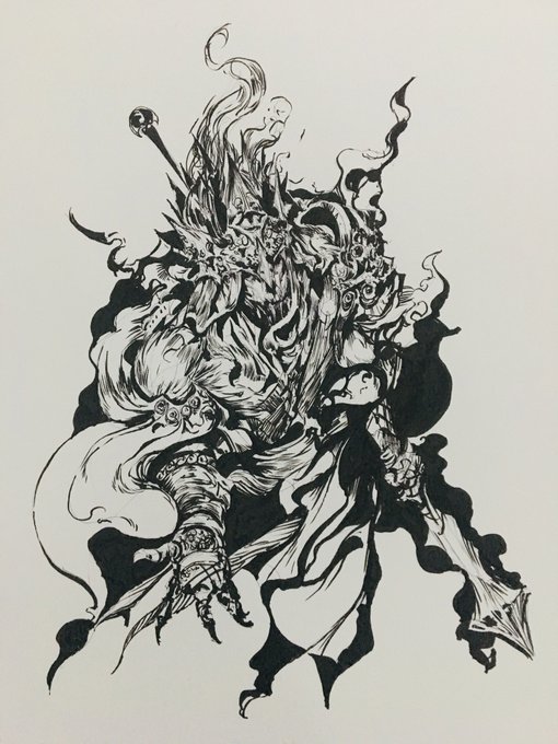 The 7th Dark Knight, The False Prince #inktober2018 #inktober #ink #drawing #art #knight "Please dear ones no need to stand, rest your tired souls, all you have to do is kneel... 