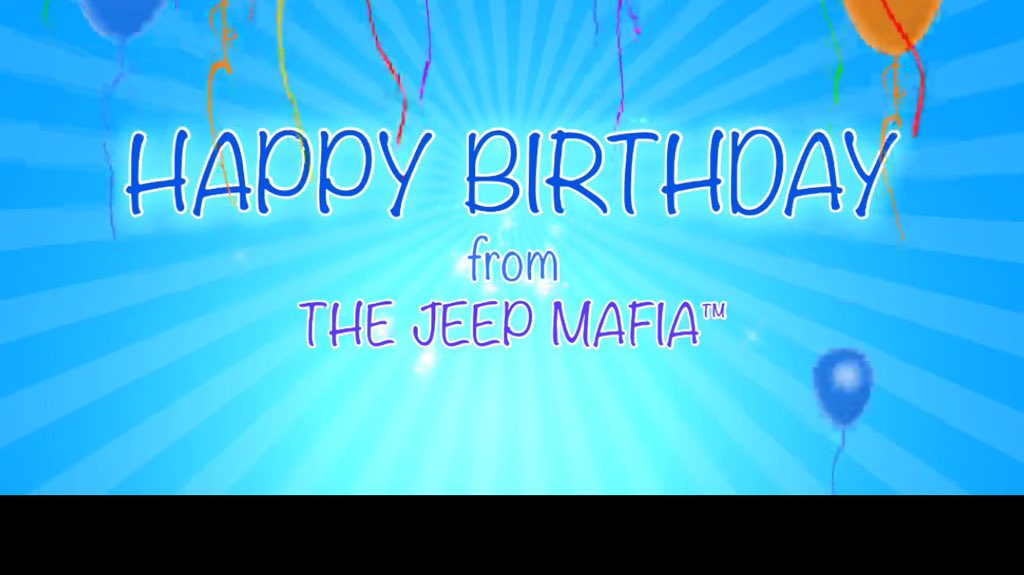 THEJeepMafia's tweet photo. Wishing @JeepGirl1007 a Happy Birthday!🎁🎉🎈 We hope you had a great day! https://t.co/e4vaJvUB2o