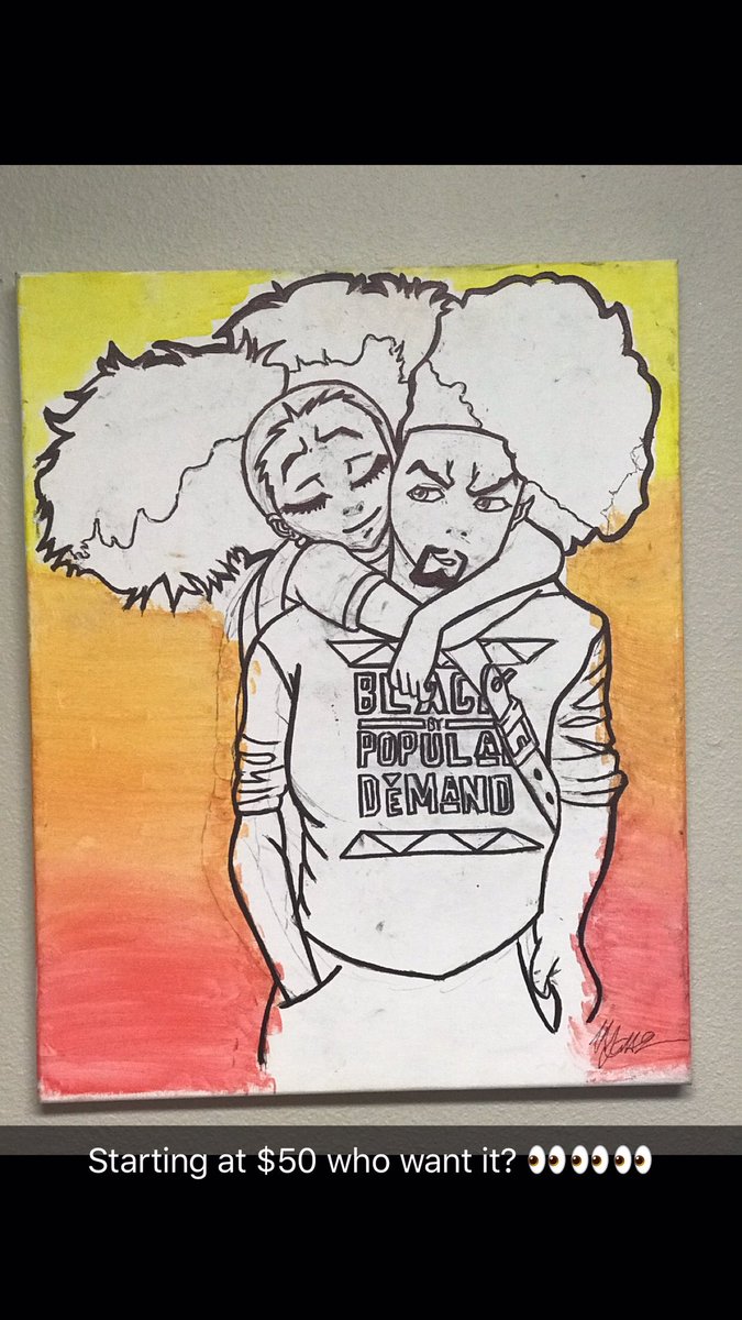 TheKing822211's tweet photo. Come get some art done 😊😊 #DU18 #DU20 #DU22 #XULA22 #myDU #blackart https://t.co/1vzLPXgACu