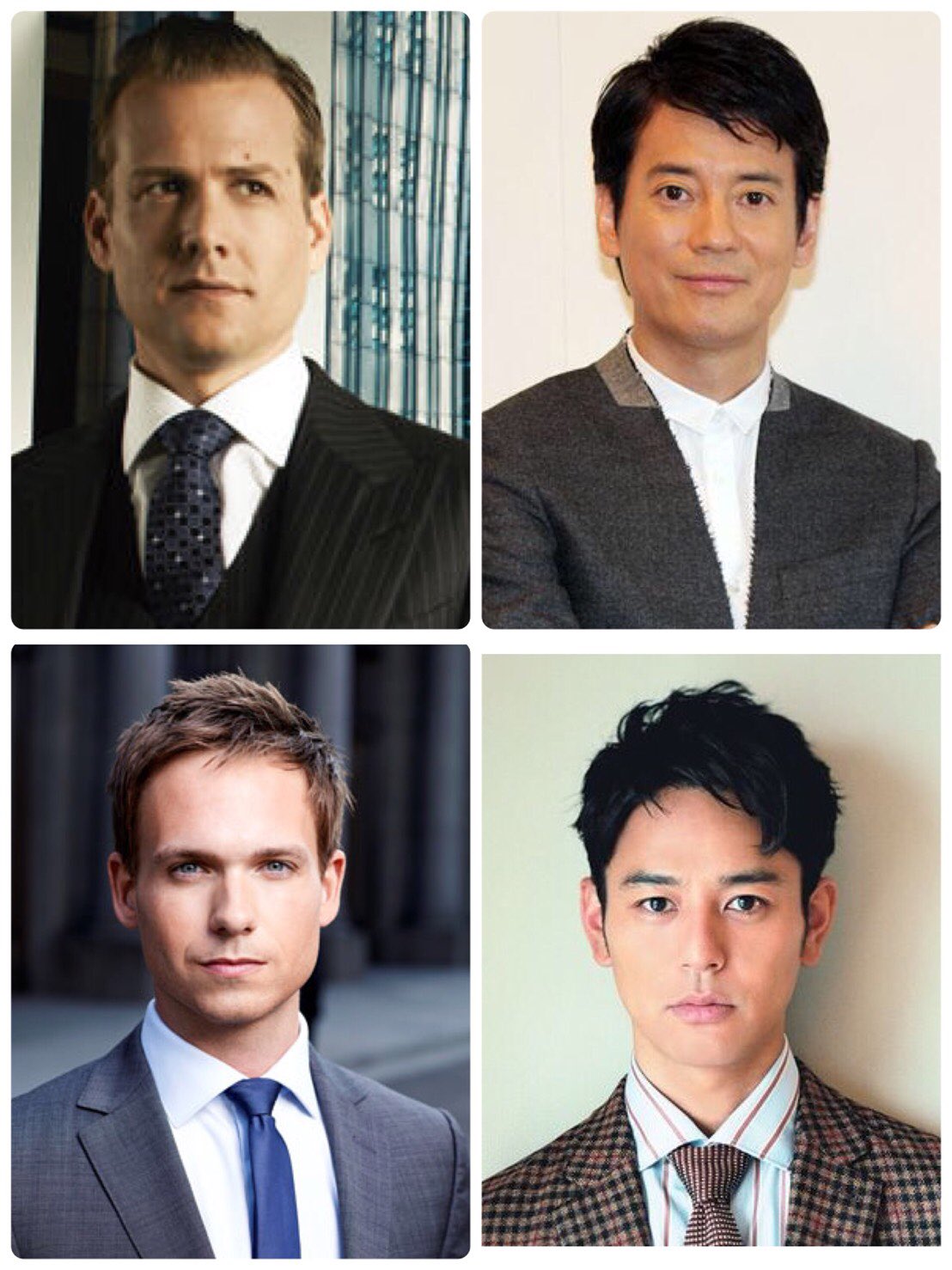 じゃじゃまる 海外ドラマsuits 原作が好き過ぎて日本版スーツのキャストがあまりピンと来なかったため 勝手にキャスティングしてみました ハーヴィー 唐沢寿明 マイク 妻夫木聡 ジェシカ 真矢みき ドナ 山口紗弥加 レイチェル 沢尻エリカ ルイス 香川照之