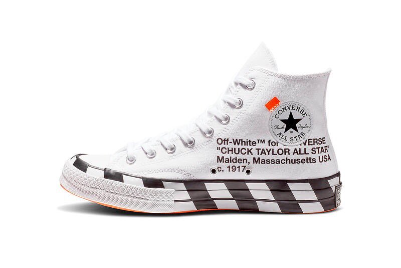 converse x off white resell