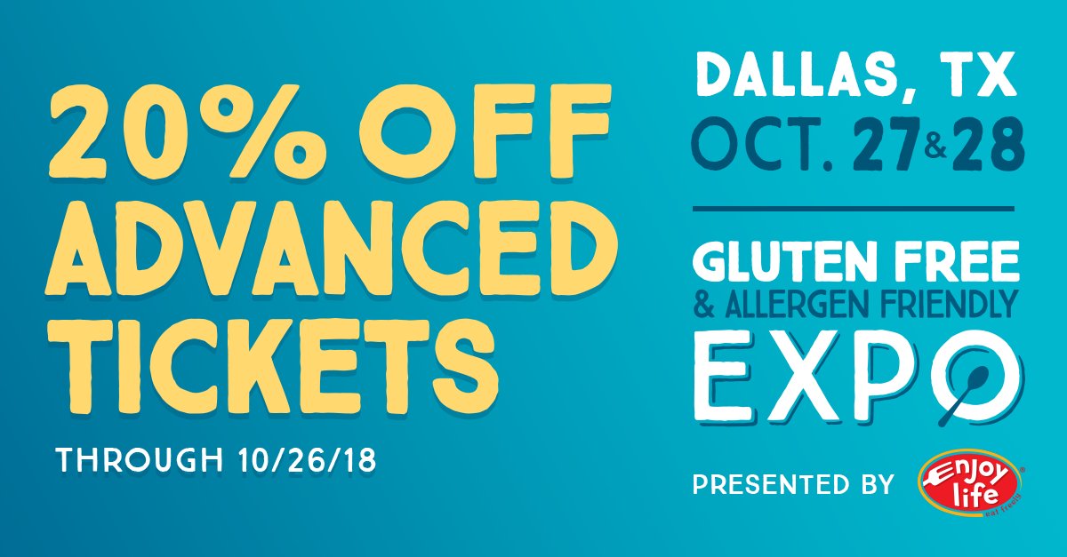 nourishedfest's tweet photo. The Dallas #GFAFExpo will be here before you know it! Don't miss our 20% off discount: https://t.co/HKI93BXS7q https://t.co/s0T3qfDREy
