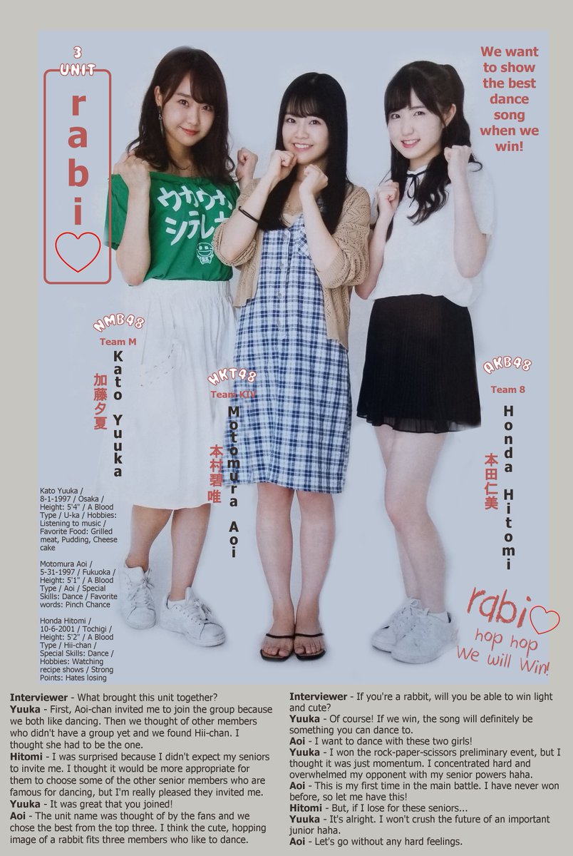 Casey ケーシー Today S Translation Is Finished Rabi Kato Yuuka Motomura Aoi Honda Hitomi From The Akb48 Rock Paper Scissors Magazine Katoyuuka Motomuraaoi Hondahitomi 加藤夕夏 本村碧唯 本田仁美 Nmb48 Hkt48 Izone じゃんけん Casey ケーシー Today S Translation Is Finished Rabi Kato Yuuka Motomura Aoi Honda Hitomi From The Akb48 Rock Paper Scissors Magazine Katoyuuka Motomuraaoi Hondahitomi 加藤夕夏 本村碧唯 本田仁美 Nmb48 Hkt48 Izone じゃんけん